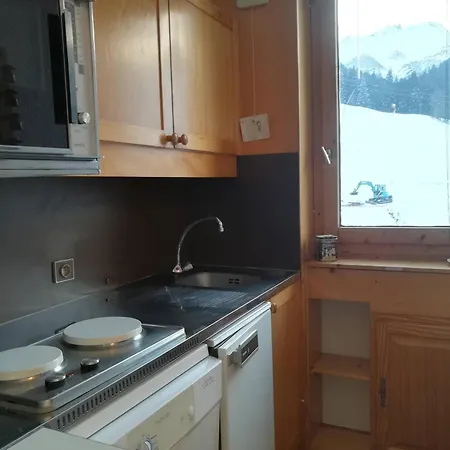 Apartment Valmorel: Aux Pieds, 4 Pers, Balcon - Fr-1-356-496